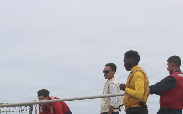 Higgins Conducts Flight Operations