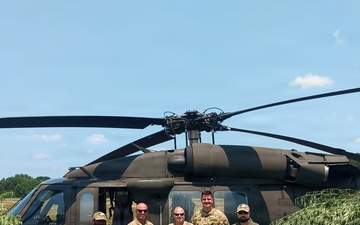 Georgia National Guard takes photo with state agencies