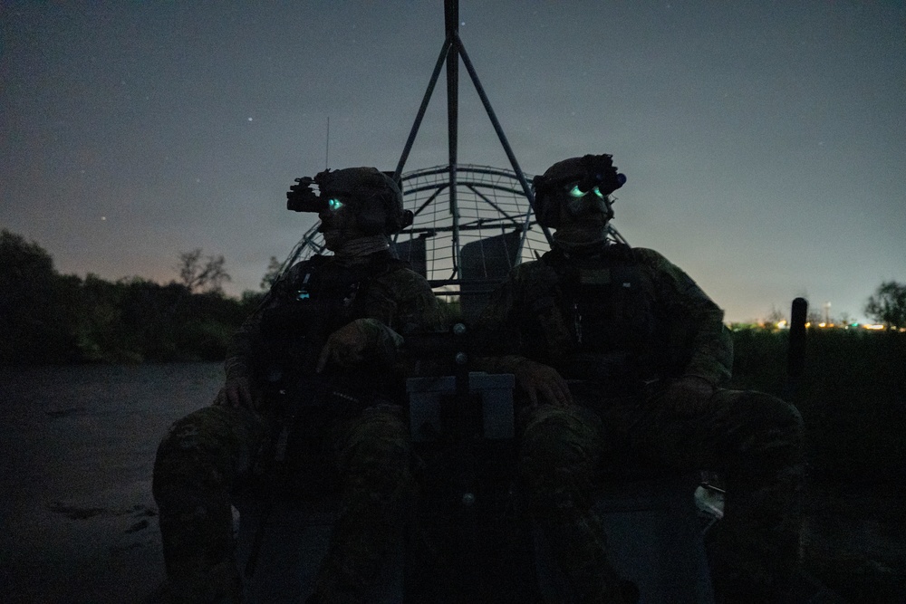 Night Patrol on the Rio Grande