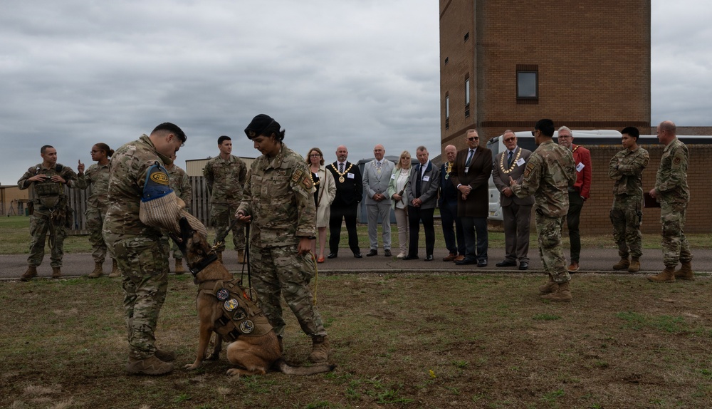 Civic Leaders Tour RAF Lakenheath
