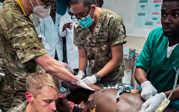 US, Angolan medical teams unite during real-world emergency