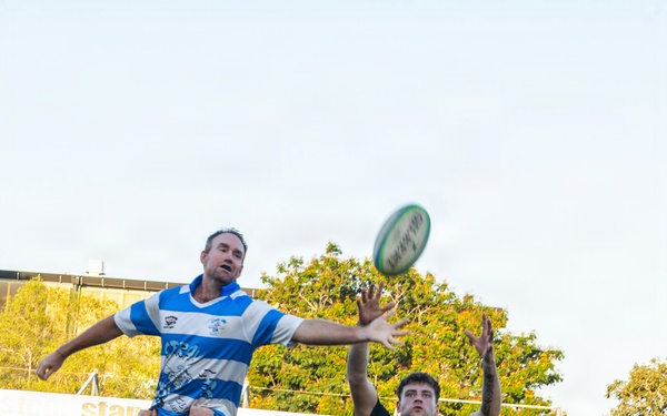 MRF-D Marines play rugby against Darwin Stray Cats at 9/11 memorial game