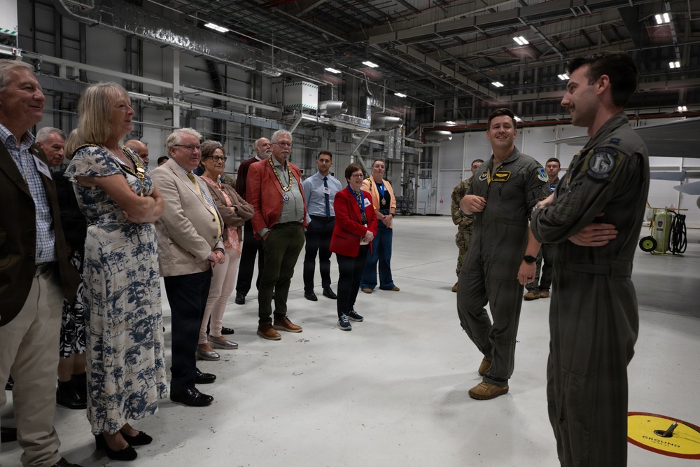 Civic Leaders Tour RAF Lakenheath