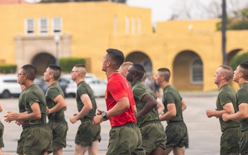 Alpha Company Motivational Run
