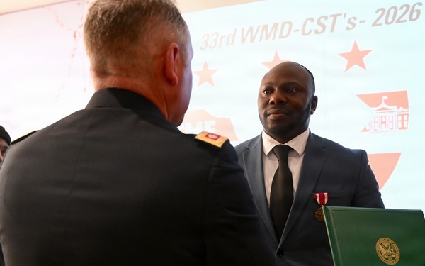 33rd WMD-CST Honors Members During Hail and Farewell/Dining-Out