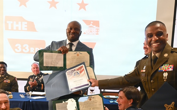 33rd WMD-CST Honors Members During Hail and Farewell/Dining-Out