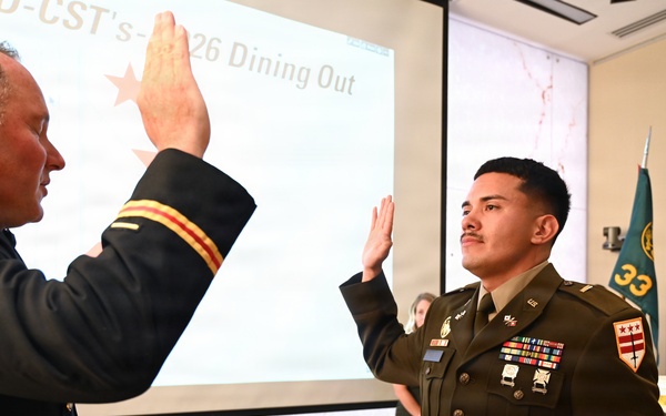 33rd WMD-CST Honors Members During Hail and Farewell/Dining-Out