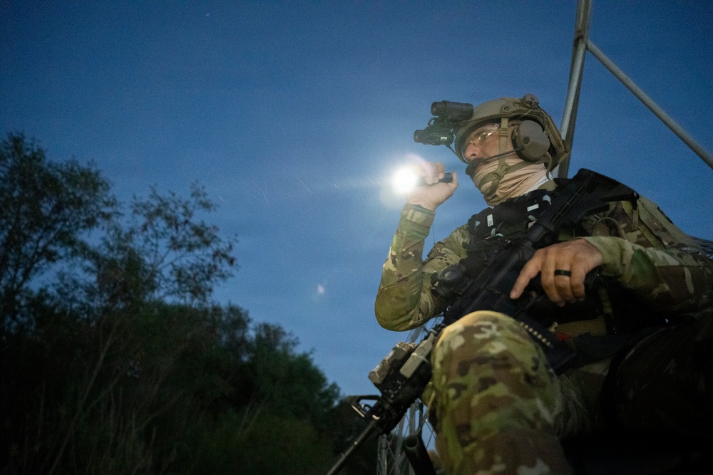 Night operations on the Rio Grande