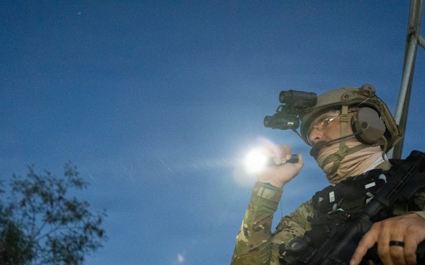 Night operations on the Rio Grande
