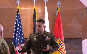 U.S. Army Maj. Leonel Correa Jr. Frocked to Lt. Col.