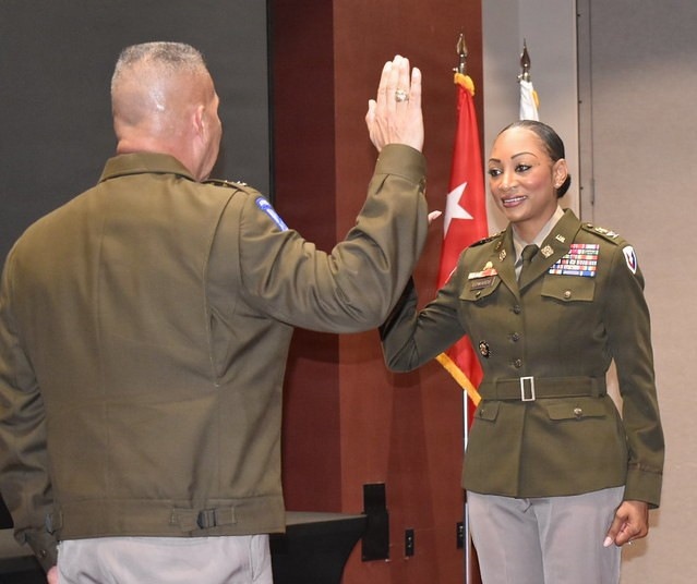 COL Jamiah Edwards Promotion Ceremony