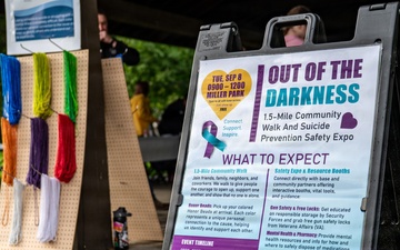 A walk out of the darkness