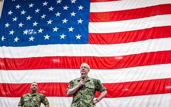 CNO Visits Naval Station Mayport