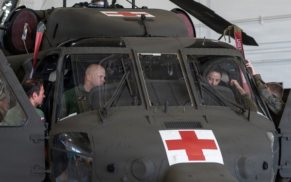 Polish Army Aviation Leaders Visit McEntire Joint National Guard Base