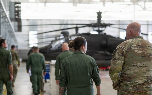 Polish Army Aviation Leaders Visit McEntire Joint National Guard Base