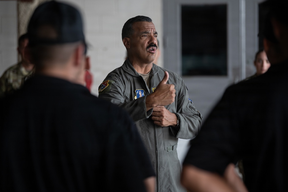 Youth Challenge Academy PR class 26-02 visits the 156th Wing