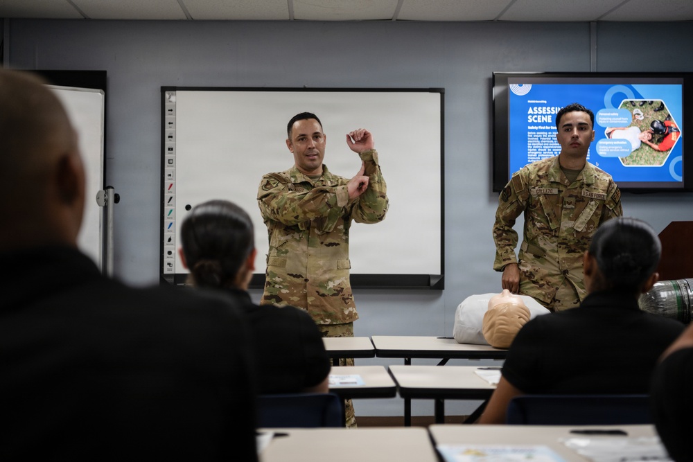 Youth Challenge Academy PR class 26-02 visits the 156th Wing