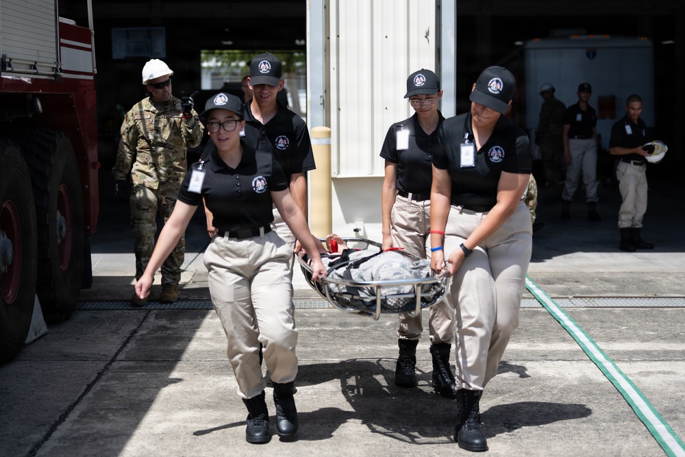 Youth Challenge Academy PR class 26-02 visits the 156th Wing