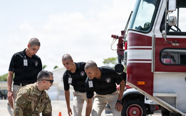Youth Challenge Academy PR class 26-02 visits the 156th Wing