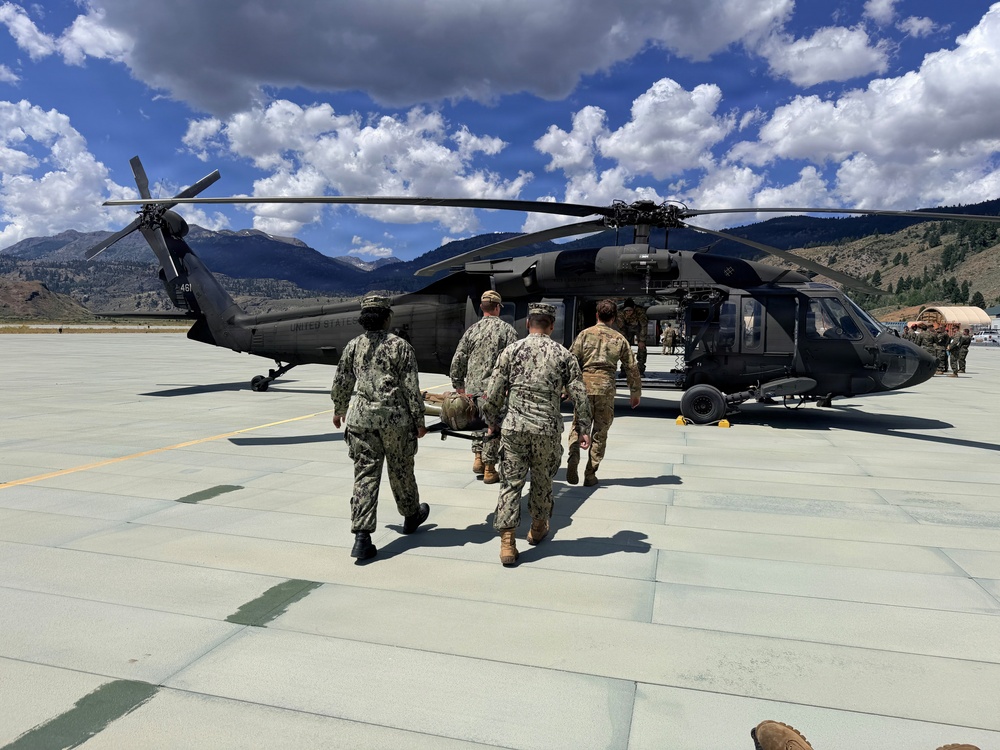 NMRTD Bridgeport builds air MEDEVAC skills through mountain training