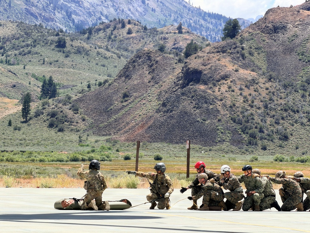 NMRTD Bridgeport builds air MEDEVAC skills through mountain training