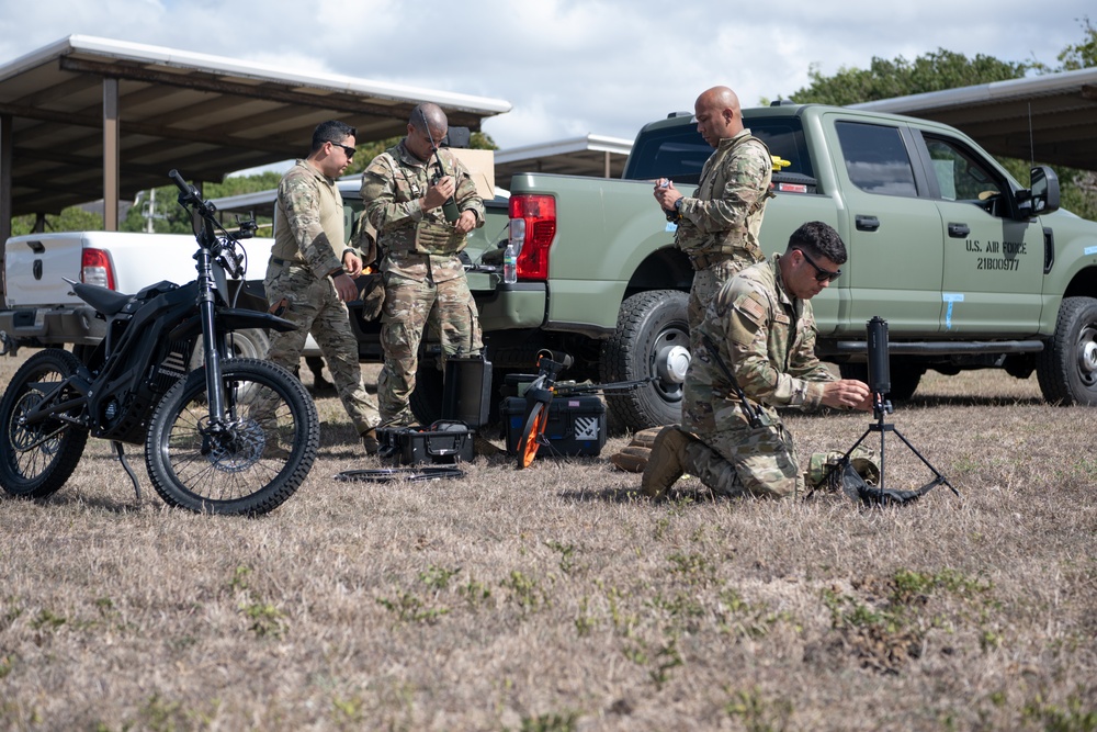 156th CRG Airfield Assessment at Camp Santiago JTC