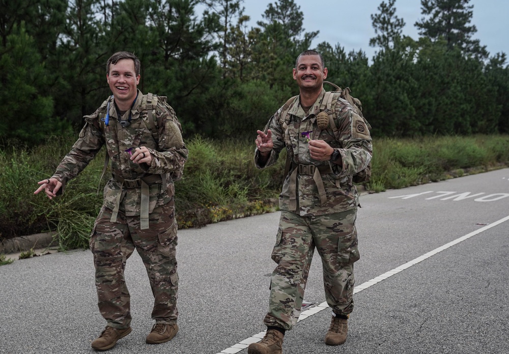 Fort Bragg brings Soldiers together for Danish Flyver Ruck March