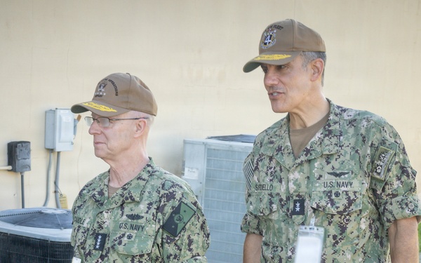CNO, MCPON Visit U.S. 4th Fleet at Naval Station Mayport