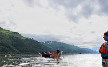 Coast Guard, Alaska Boating Safety Host Cold-Water Training for Tlingit and Haida Canoe Journey Participants, Juneau