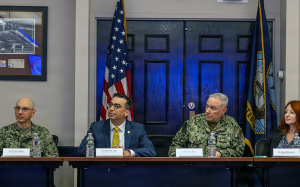 Deputy Assistant Secretary of War for Civilian Personnel Policy visits PNSY