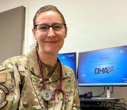 Physician, educator, Trusted Care Hero: Air Force captain leads by example
