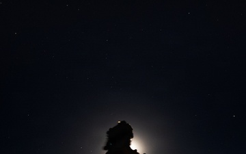 U.S. Marines with 2nd Bn, 7th Marine Regiment conduct a night shoot at Range 410A