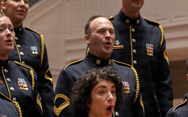 U.S. Army Chorus Performs at Belmont University