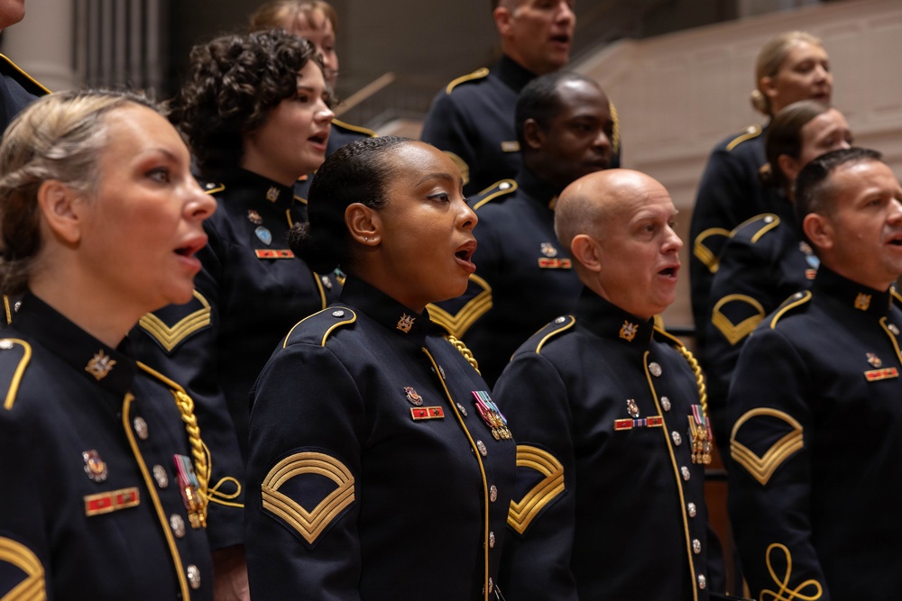 U.S. Army Chorus Performs at Belmont University