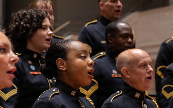 U.S. Army Chorus Performs at Belmont University
