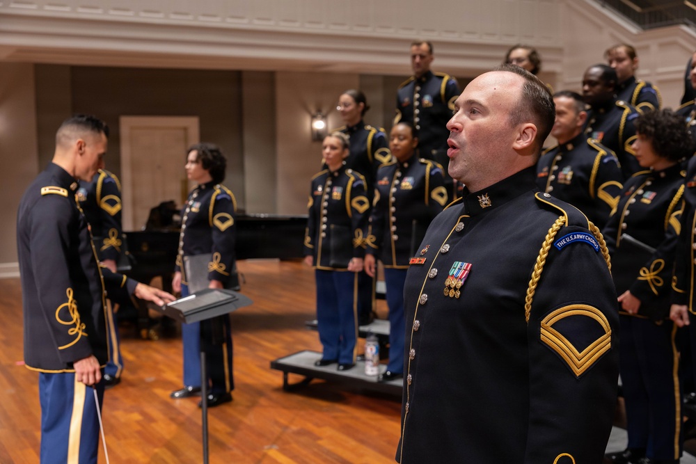 U.S. Army Chorus Performs at Belmont University