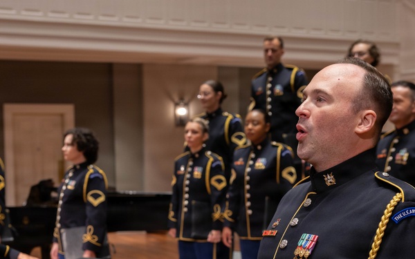 U.S. Army Chorus Performs at Belmont University