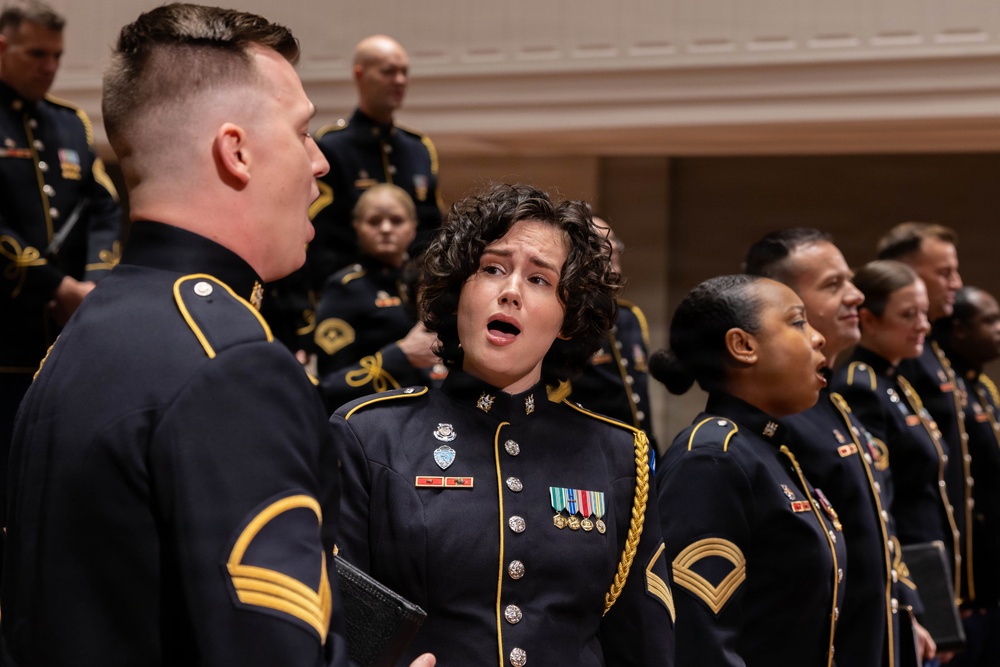 U.S. Army Chorus Performs at Belmont University