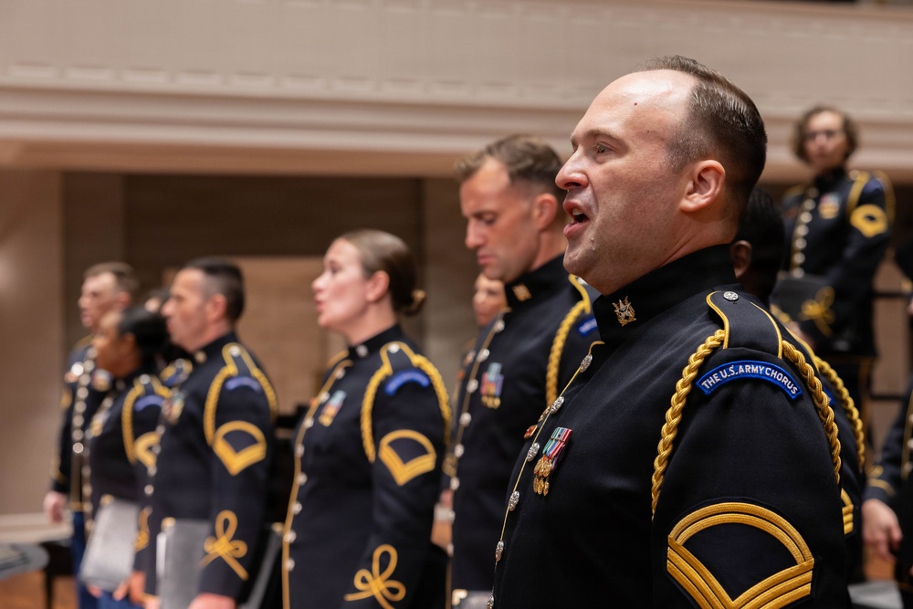 U.S. Army Chorus Performs at Belmont University