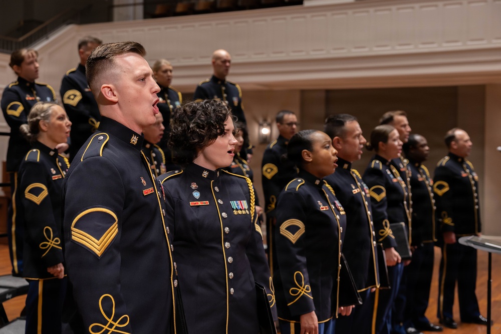 U.S. Army Chorus Performs at Belmont University
