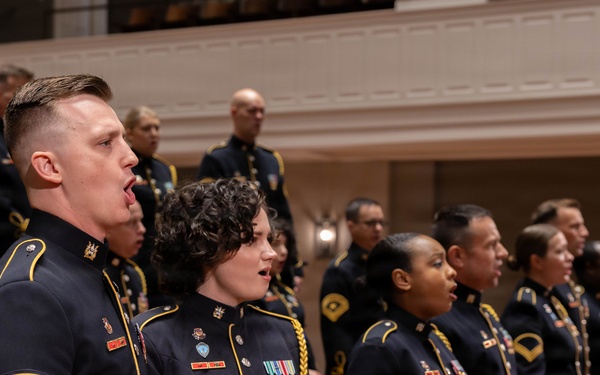 U.S. Army Chorus Performs at Belmont University