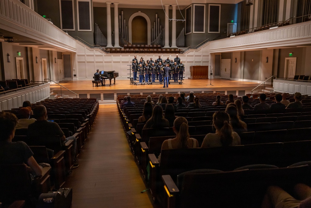 U.S. Army Chorus Performs at Belmont University