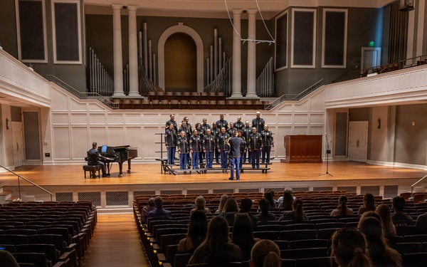 U.S. Army Chorus Performs at Belmont University