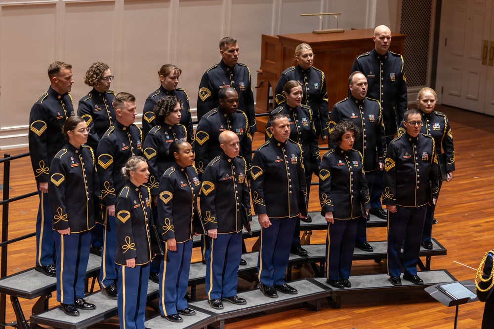 U.S. Army Chorus Performs at Belmont University