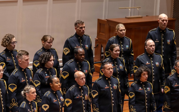 U.S. Army Chorus Performs at Belmont University