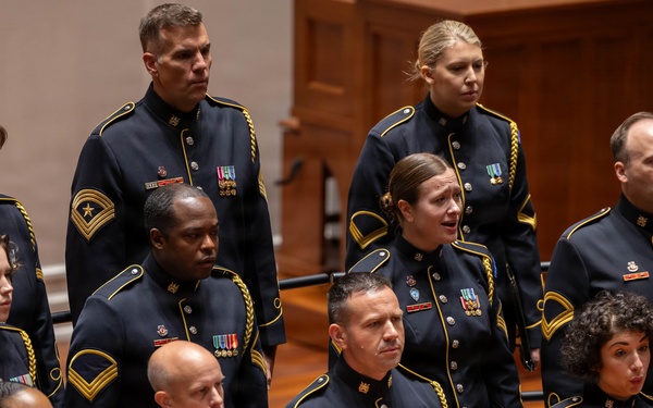U.S. Army Chorus Performs at Belmont University