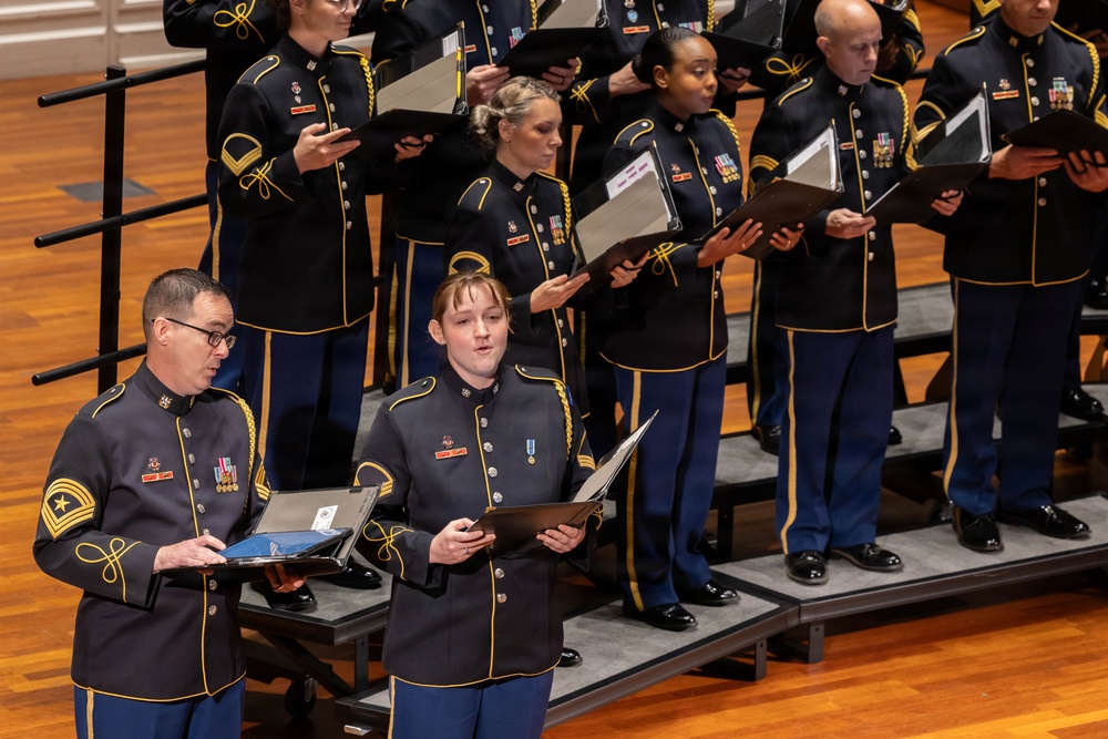 U.S. Army Chorus Performs at Belmont University