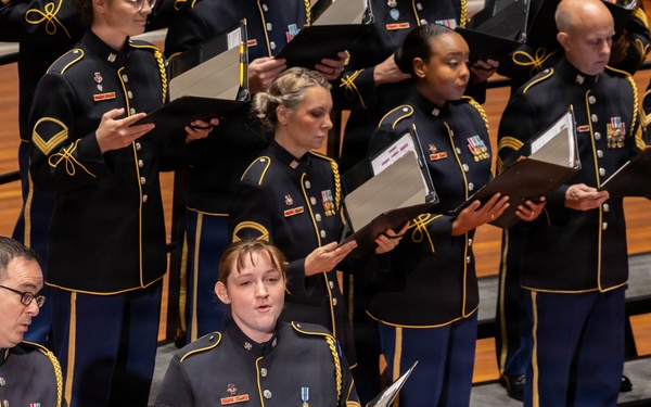U.S. Army Chorus Performs at Belmont University