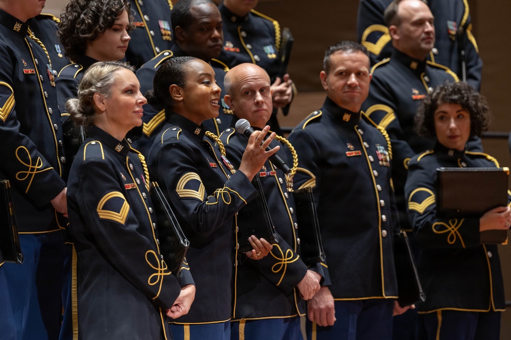 U.S. Army Chorus Performs at Belmont University