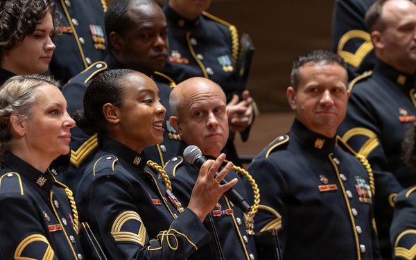 U.S. Army Chorus Performs at Belmont University